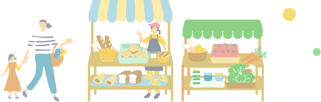 JR東日本のエキナカ出店の流れイラスト